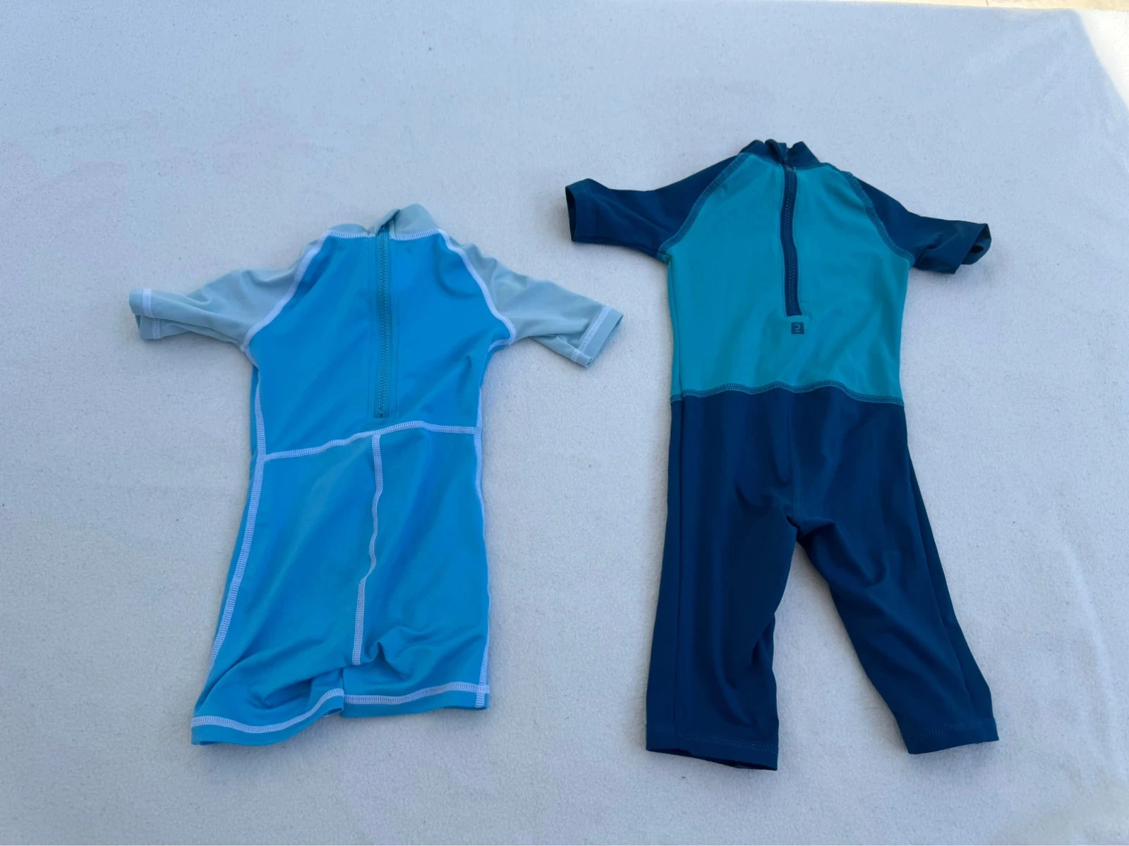 Lote de 2 trajes anti-UV para bebé Nabaiji y Tribord Protección UV 50 6 12 meses – photo 3